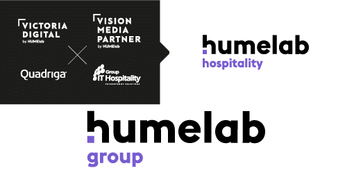 Fusion de Victoria Digital, Vision Media Partner, Quadriga et IT Hospitality en humelab hospitality