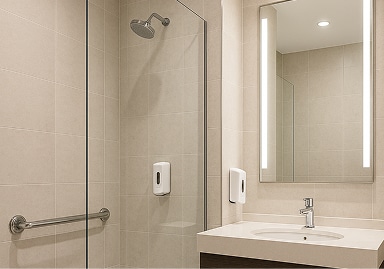 Accastillage salle de bain